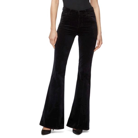 J Brand Denim - J Brand Valentina Velvet Flare Jeans